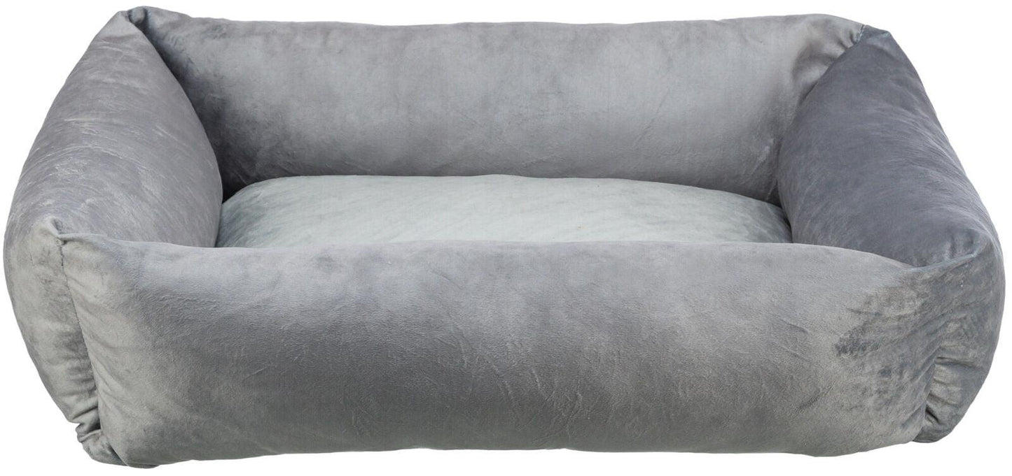 Trixie Lionel bed, recycled, square, 50 x 40 cm, grey.