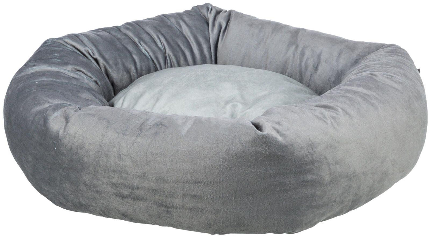 Trixie Lionel bed, recycled, round, diam 50 cm, grey.