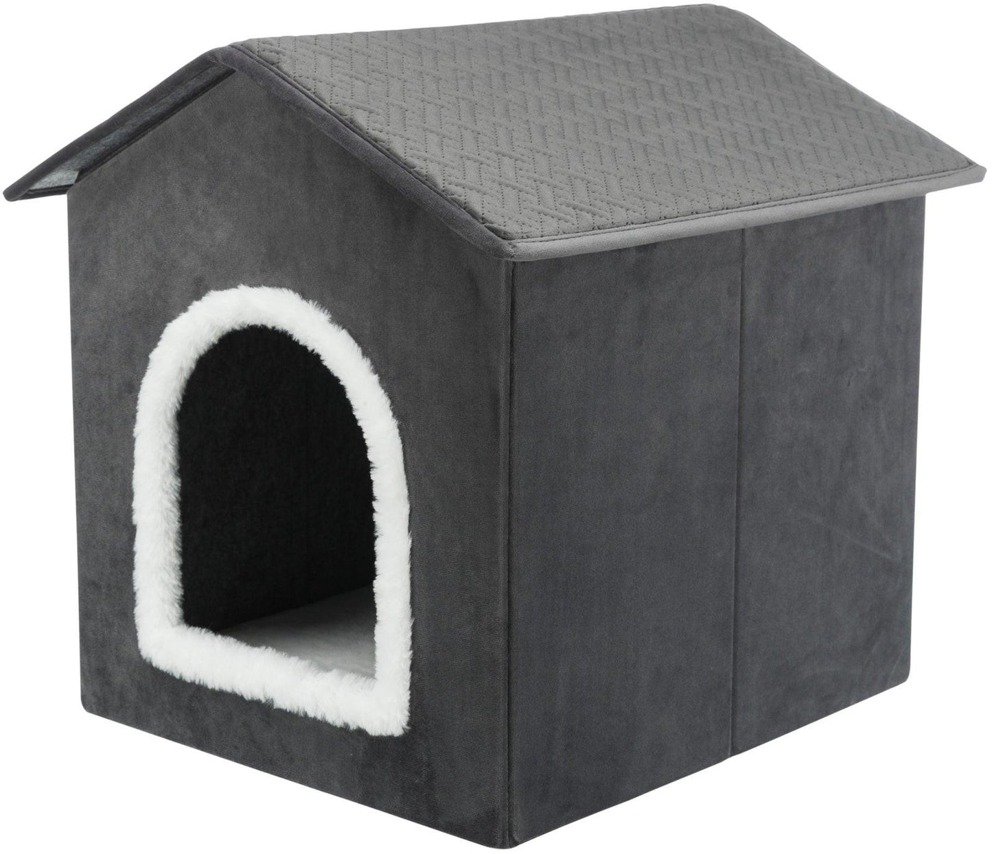 Trixie Livia cave, 38 x 41 x 44 cm, dark grey/white.