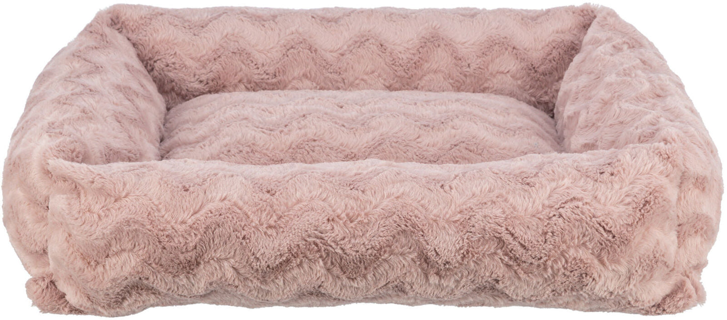 Trixie Vital Loki bed, recycled, square, 50 x 35 cm, pink