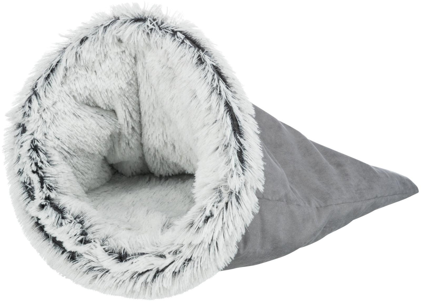 Trixie Harvey cuddly sack, x· 40 x 60 cm, grey/white-black.