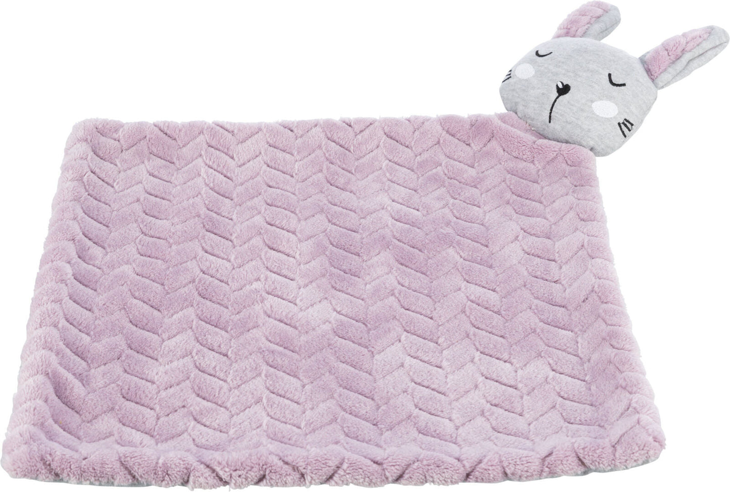 Trixie Junior blanket with rabbit, 55 Ç? 40 cm, light lilac/light grey