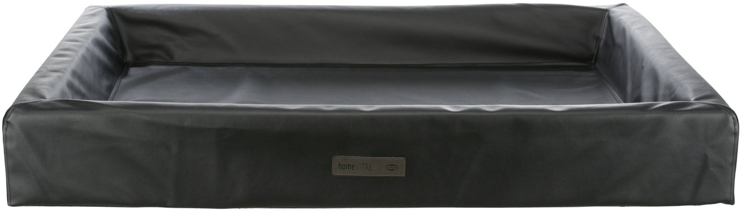 Trixie Remo vital bed, square, artificial leather, 110 ?- 80 cm, black