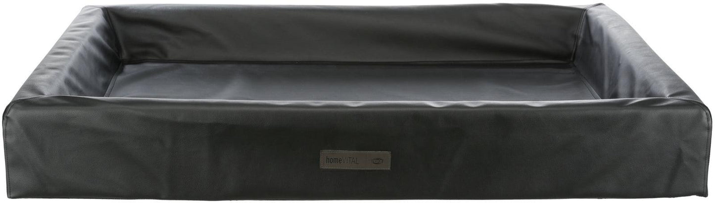 Trixie Remo vital bed, square, artificial leather, 110 ?- 80 cm, black.