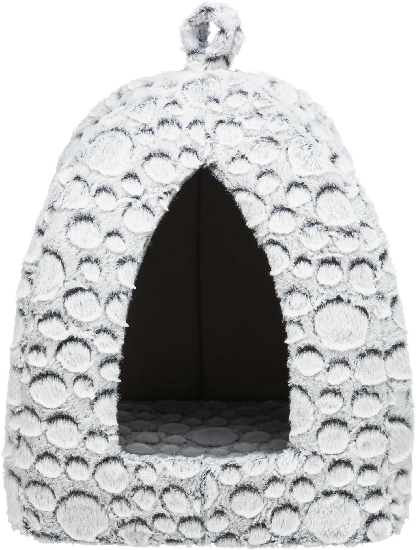 Trixie Mila cave plush, 32 X 42 X 32 cm, white-grey