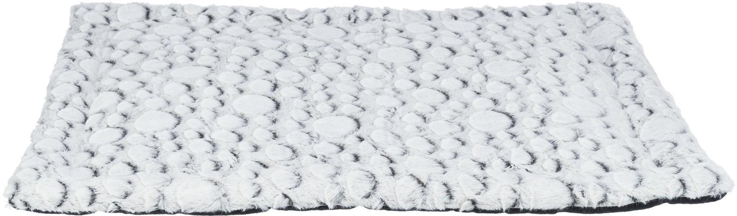Trixie Mila lying mat plush, 60 X 50 cm, white-grey.