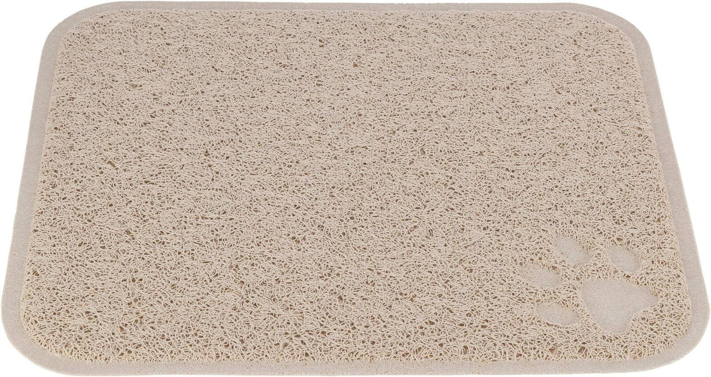 Trixie Cat litter tray mat, PVC, 37 x 45 cm, blush.