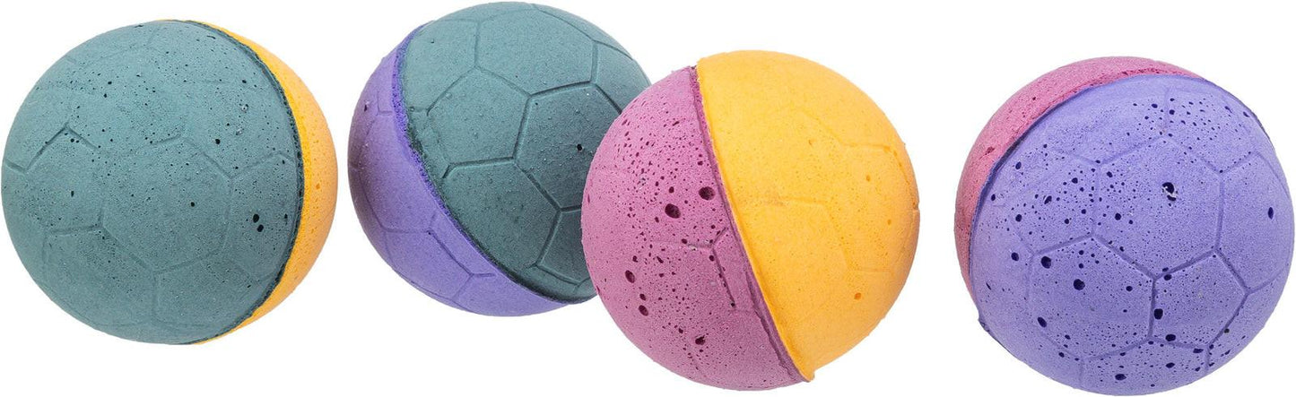 Trixie 70 soft balls, foam rubber, diam. 4.3 cm.