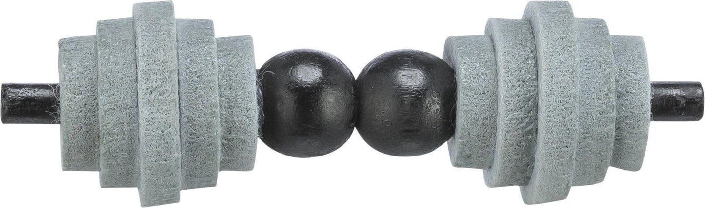 Trixie CityStyle dumbbell, felt/wood, 10 cm.