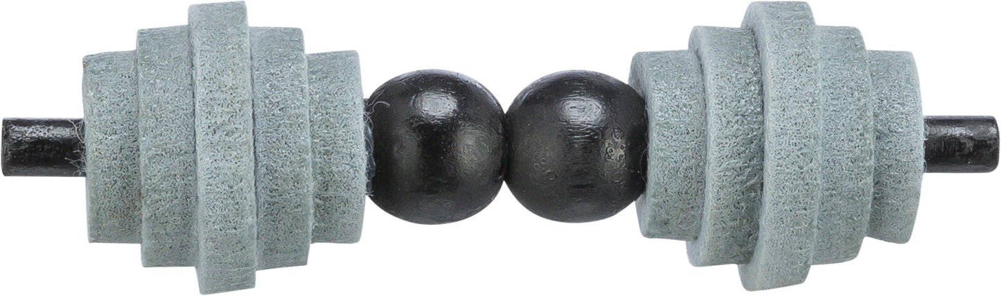 Trixie CityStyle dumbbell, felt/wood, 10 cm