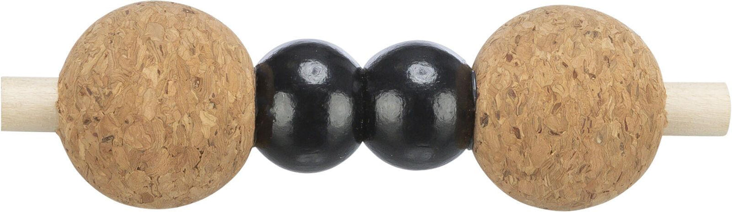Trixie CityStyle dumbbell, cork/wood, x· 3 x10 cm.
