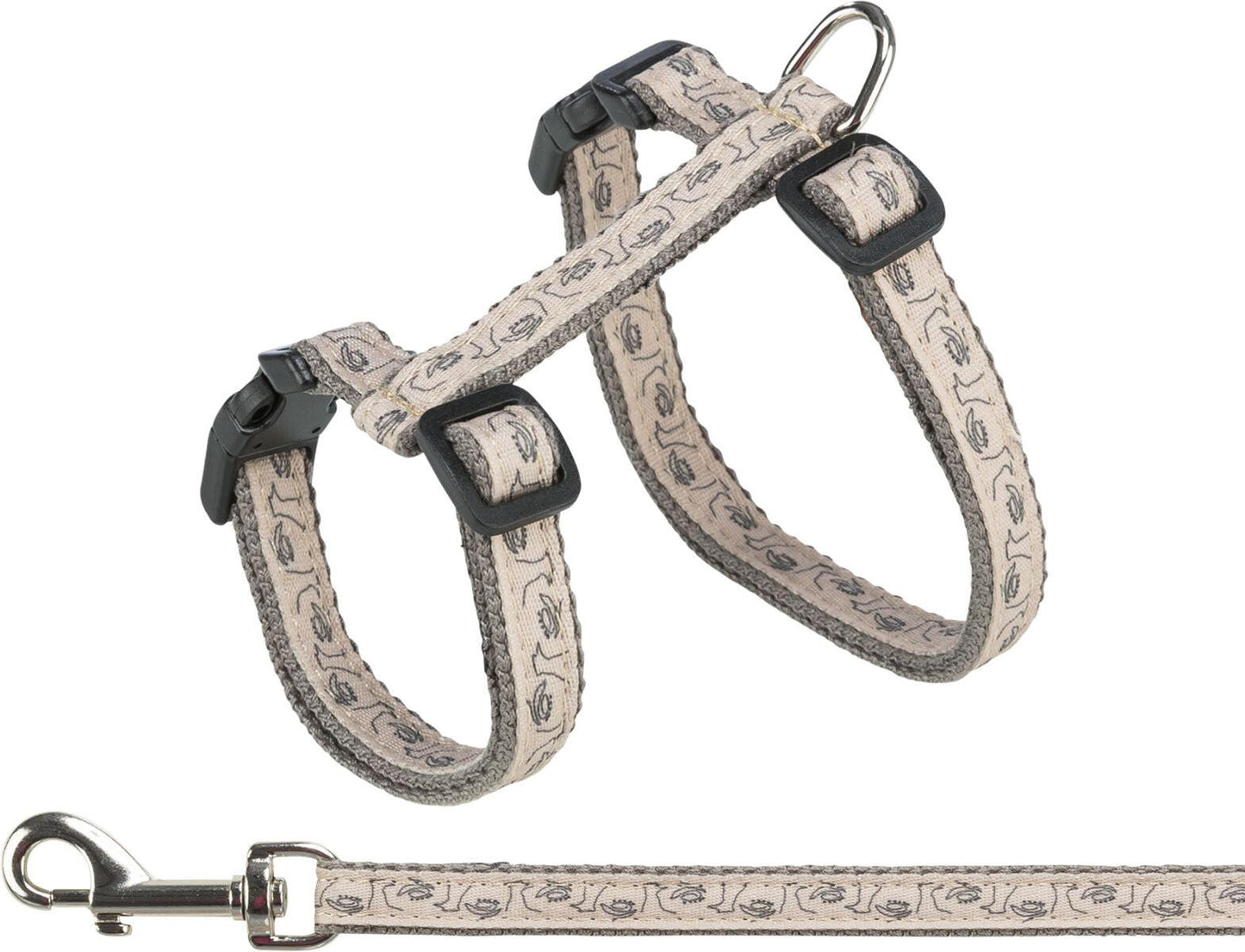 Trixie Cat harness with lead.
