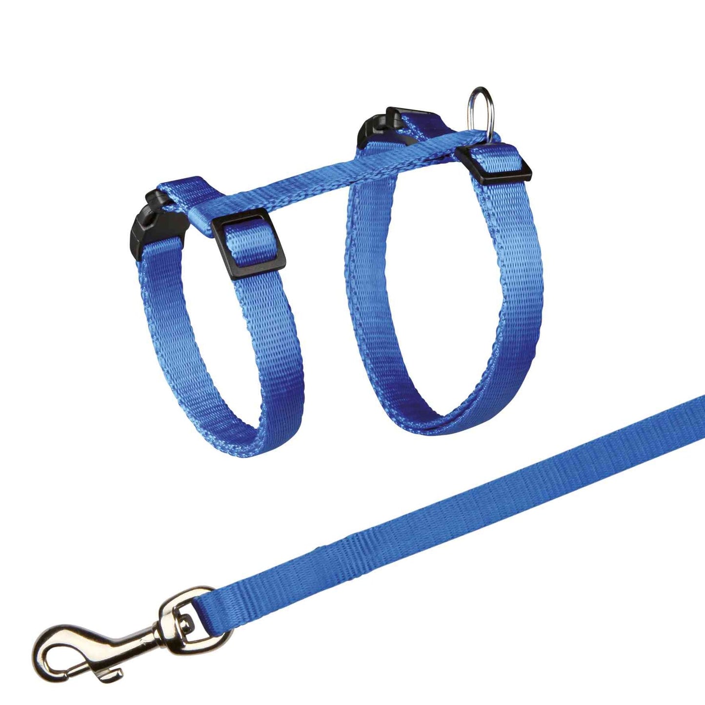 Trixie Cat harness with leash, nylon, 27-45 cm/10 mm, 1.20 m