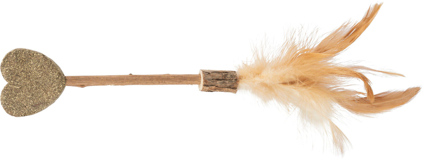 Trixie Matatabi lolly, heart, 23 cm