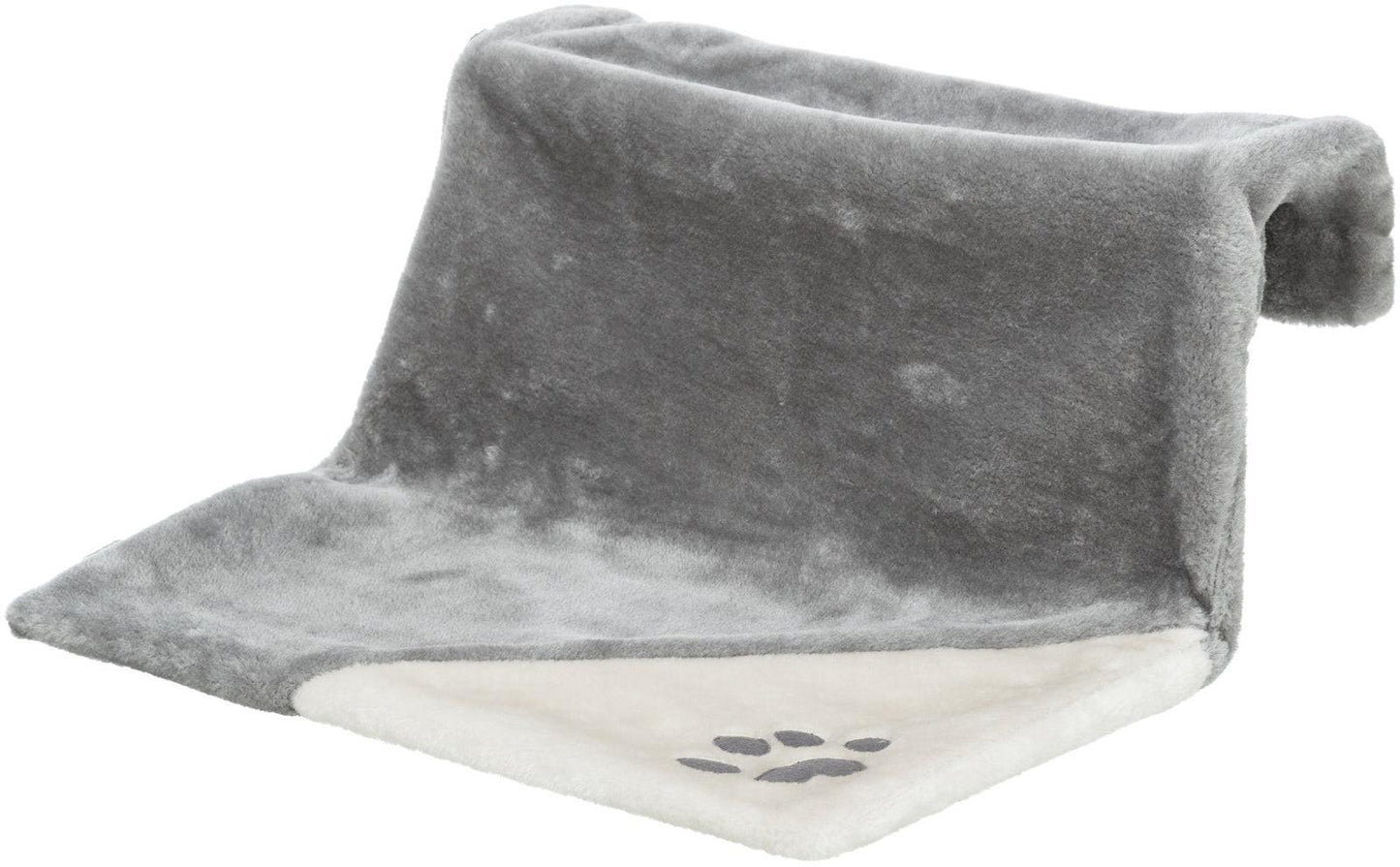 Trixie Radiator bed plush, 45 X 24 X 31 cm, grey/light grey.
