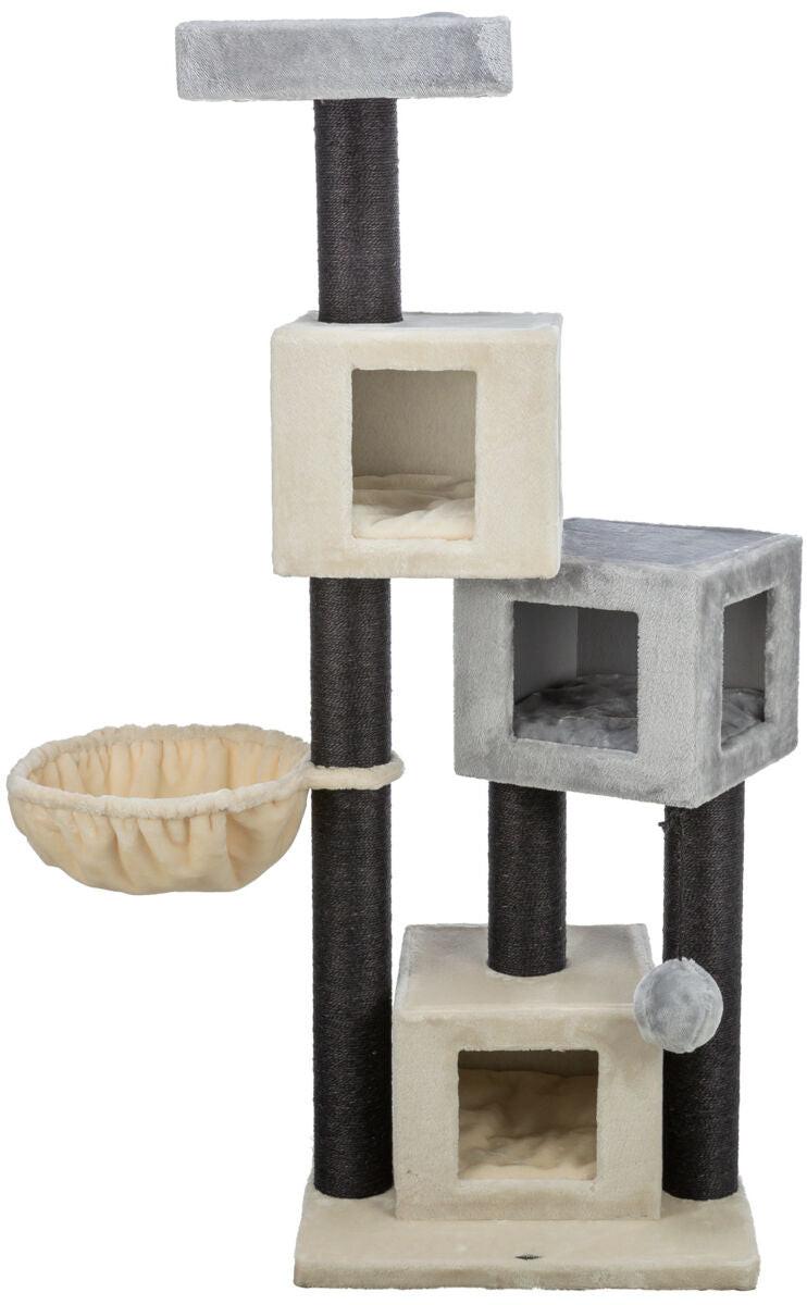 Trixie Enzo scratching tree, 156 cm, cream/grey/black.