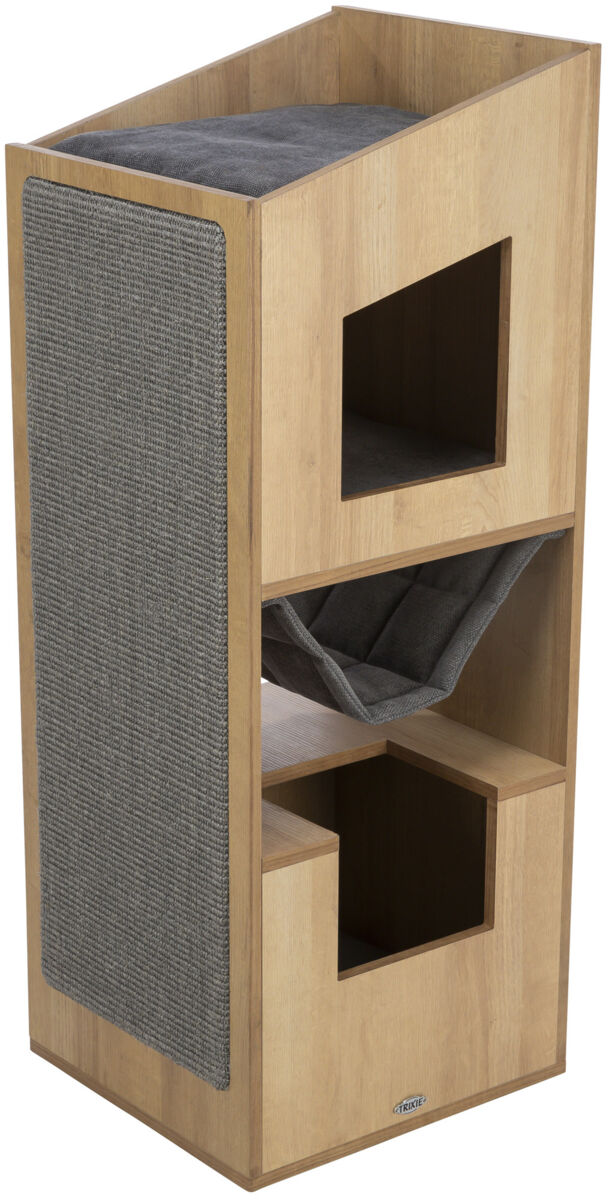 Trixie CityStyle cat tower, 105 cm, brown/grey