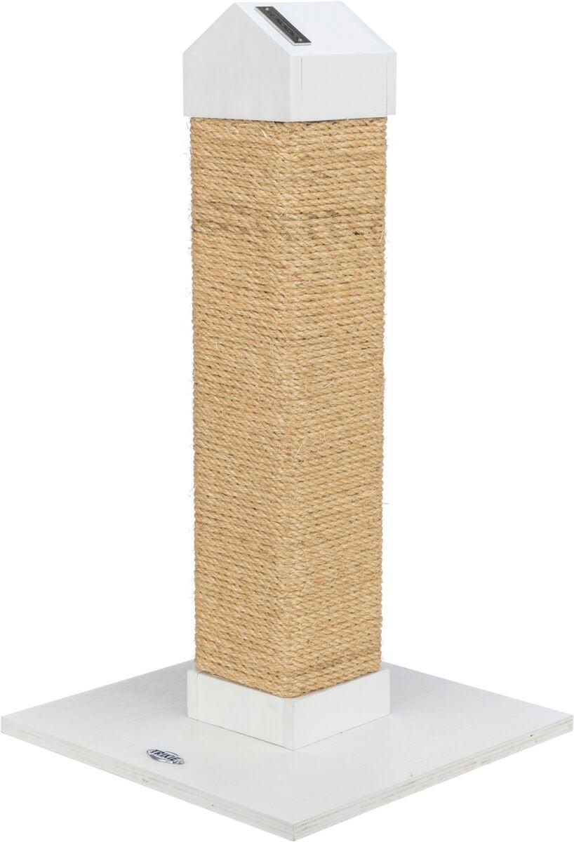 Trixie BE NORDIC Iben scratching post, 60 cm, white.