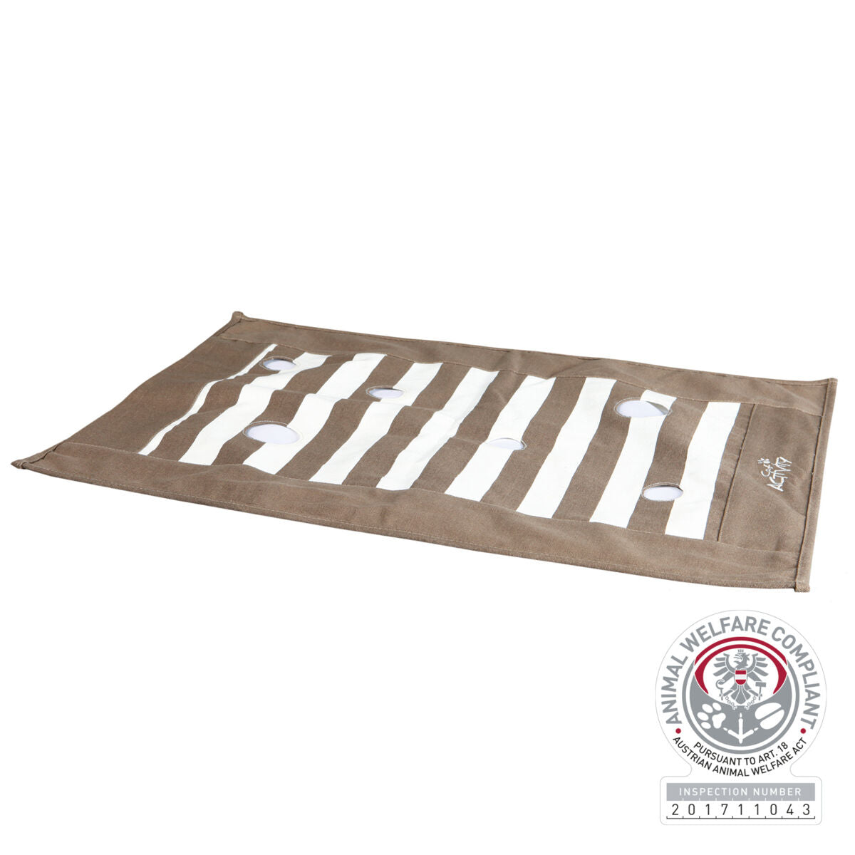 Trixie Cat Activity pawing blanket, 70 x 50 cm, brown/cream