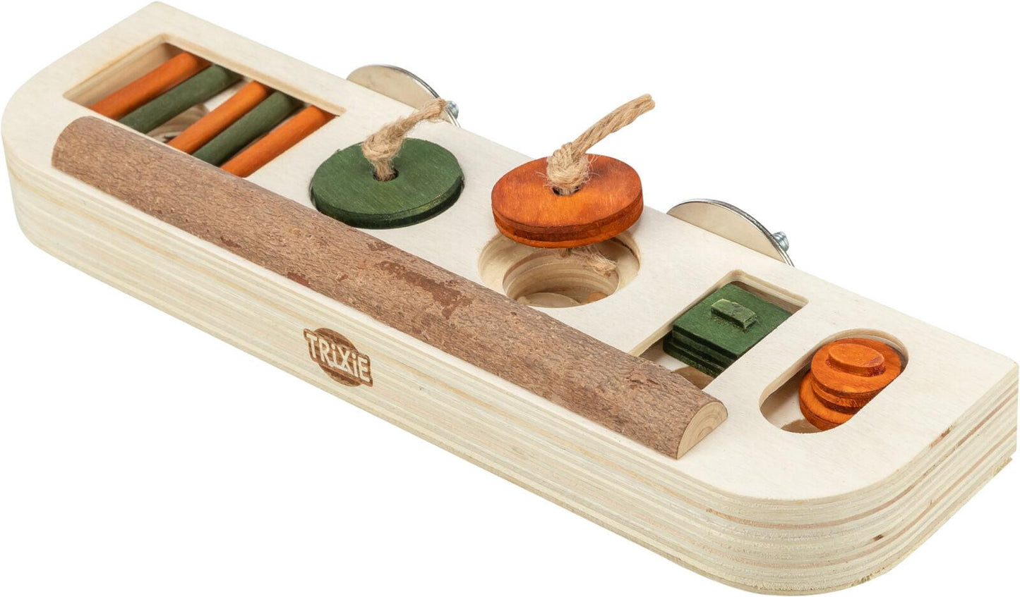 Trixie Snack toy, wood, 25 x 9 x 4 cm.