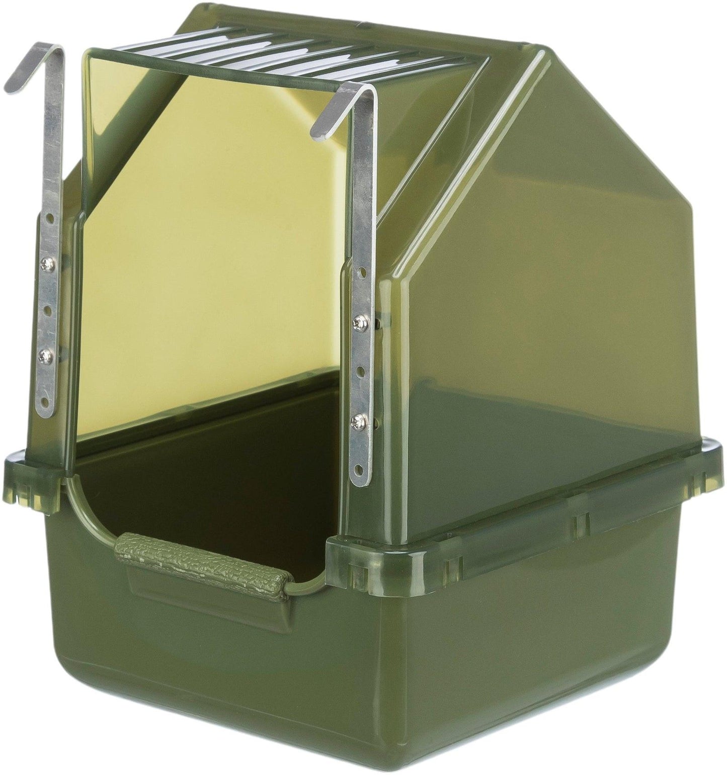 Trixie Bath house, 16 x 22 x 16 cm, olive green.