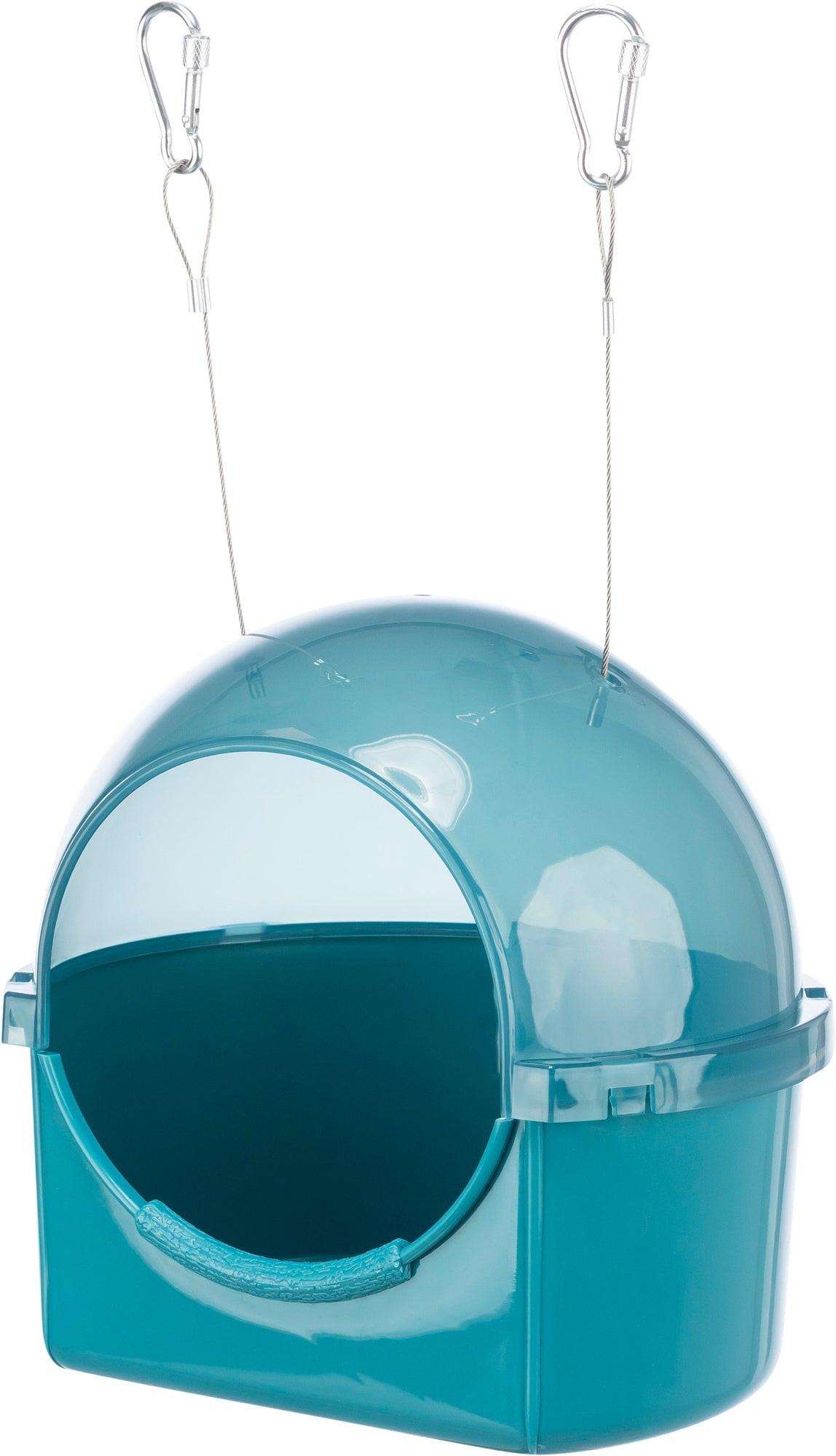 Trixie Bath house, round, 20 x 20 x 17.5 cm, blue.