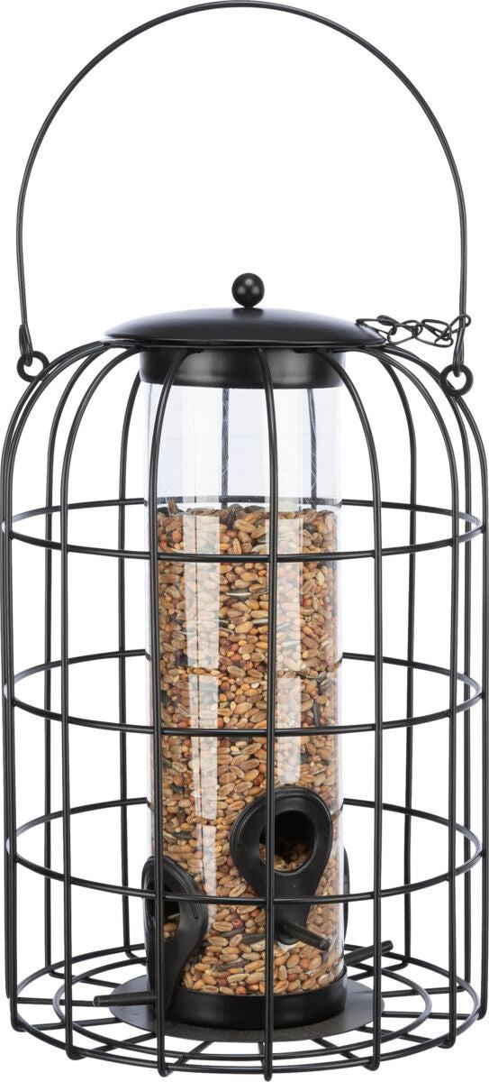 Trixie Food Dispenser with protective grid.