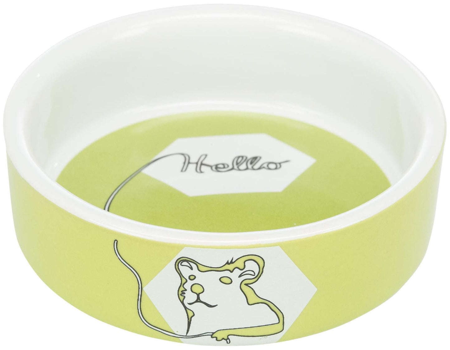 Trixie Bowl, comic hamster, ceramic, 90 ml/x· 8 cm.