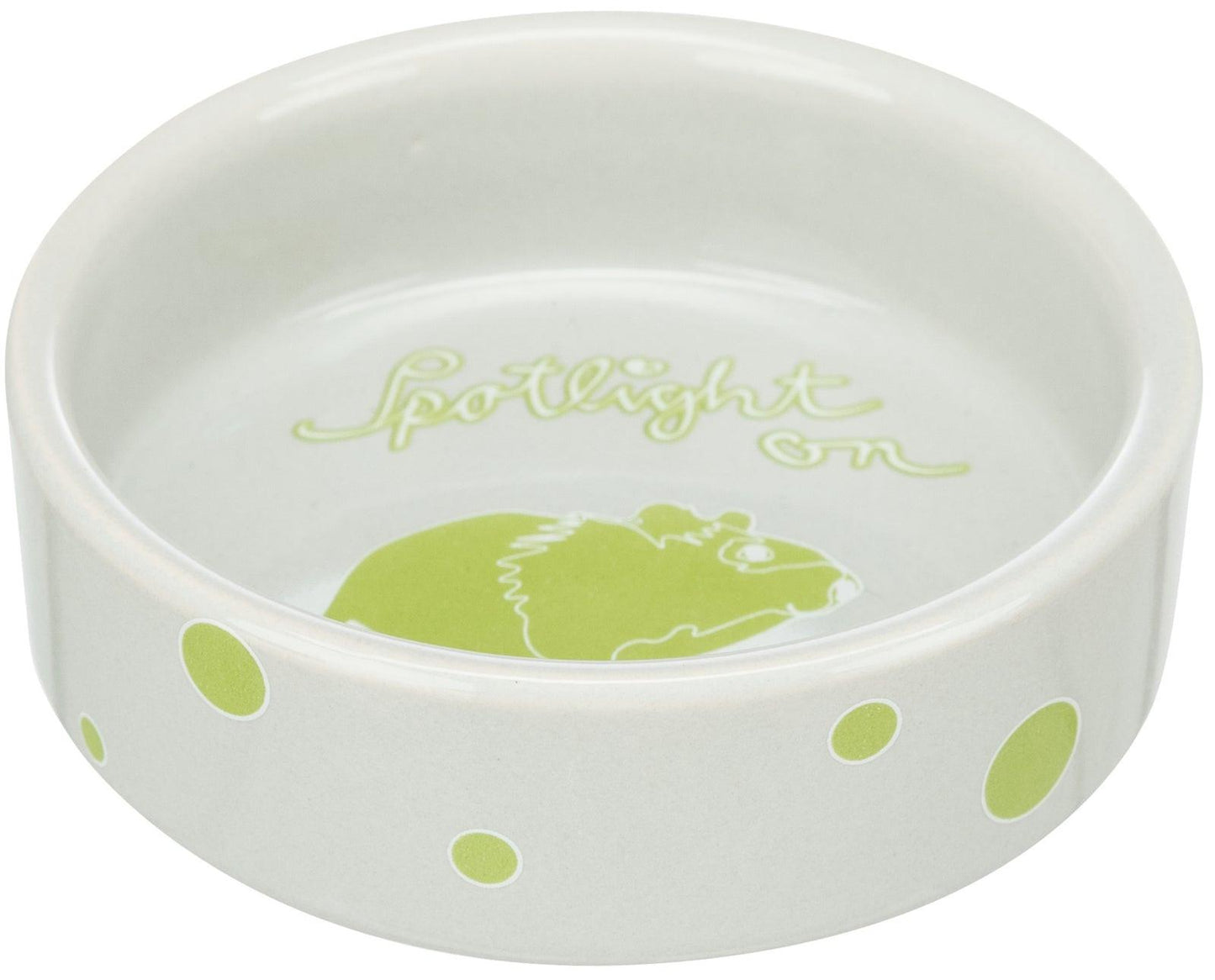 Trixie Bowl, comic hamsters, ceramic, 90 ml/x· 8 cm.