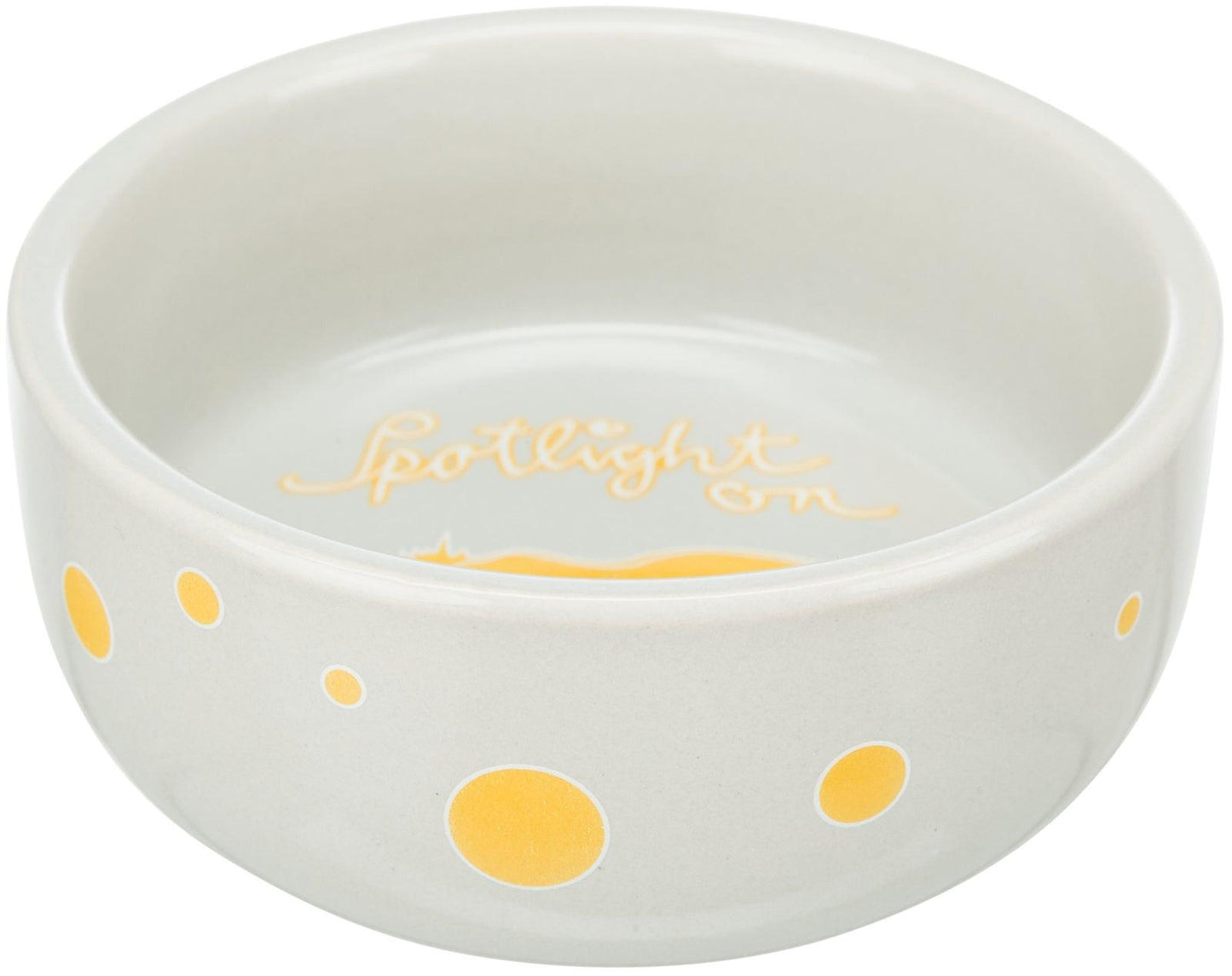 Trixie Bowl, comic guinea pigs, ceramic, 250 ml/x· 11 cm.