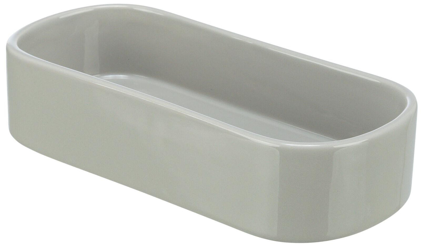 Trixie Bowl, oval, ceramic, 600 ml/22 x 10 cm.
