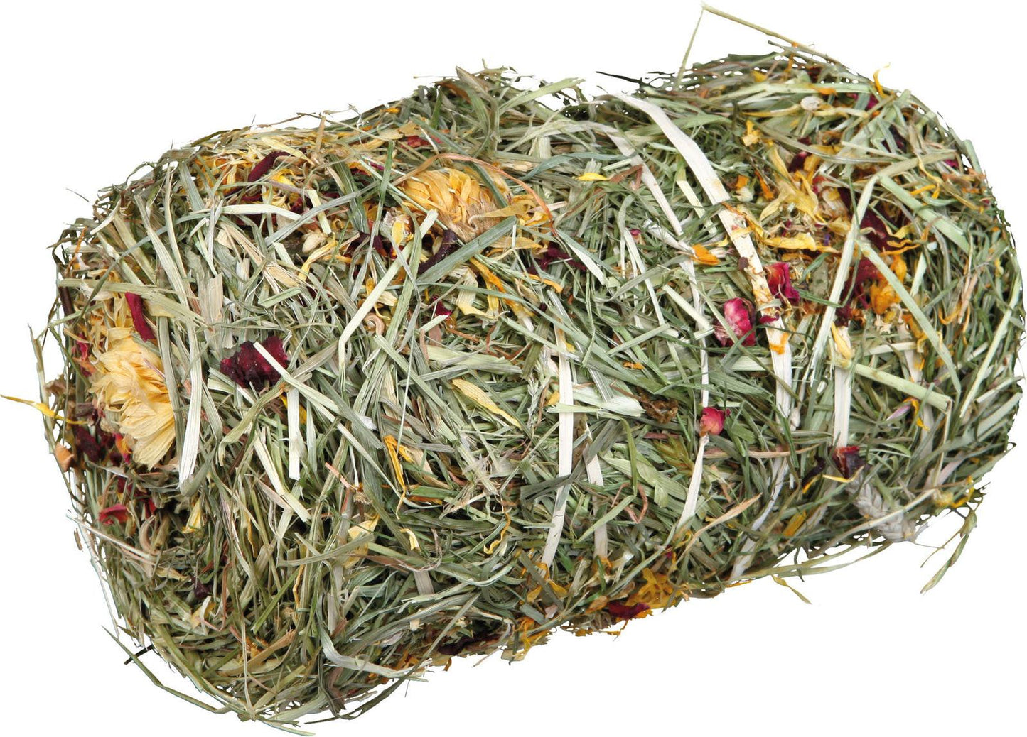 Trixie Hay bale with flowermix, x· 10 x 18 cm, 200 g.