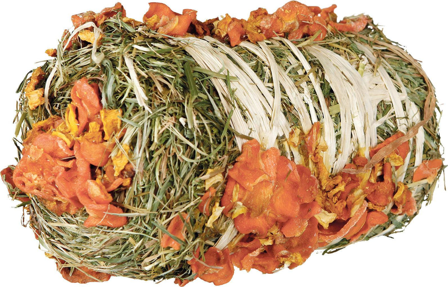 Trixie Hay bale with pumpkin and carrot, x· 10 x 18 cm, 200 g.