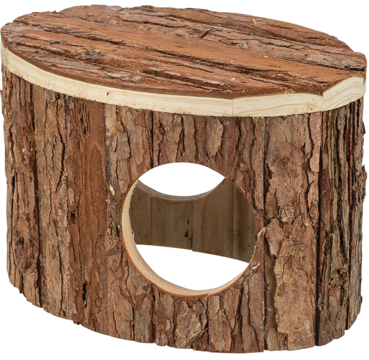 Trixie Mette house, hamsters, bark wood, 18 x 12 x 12 cm