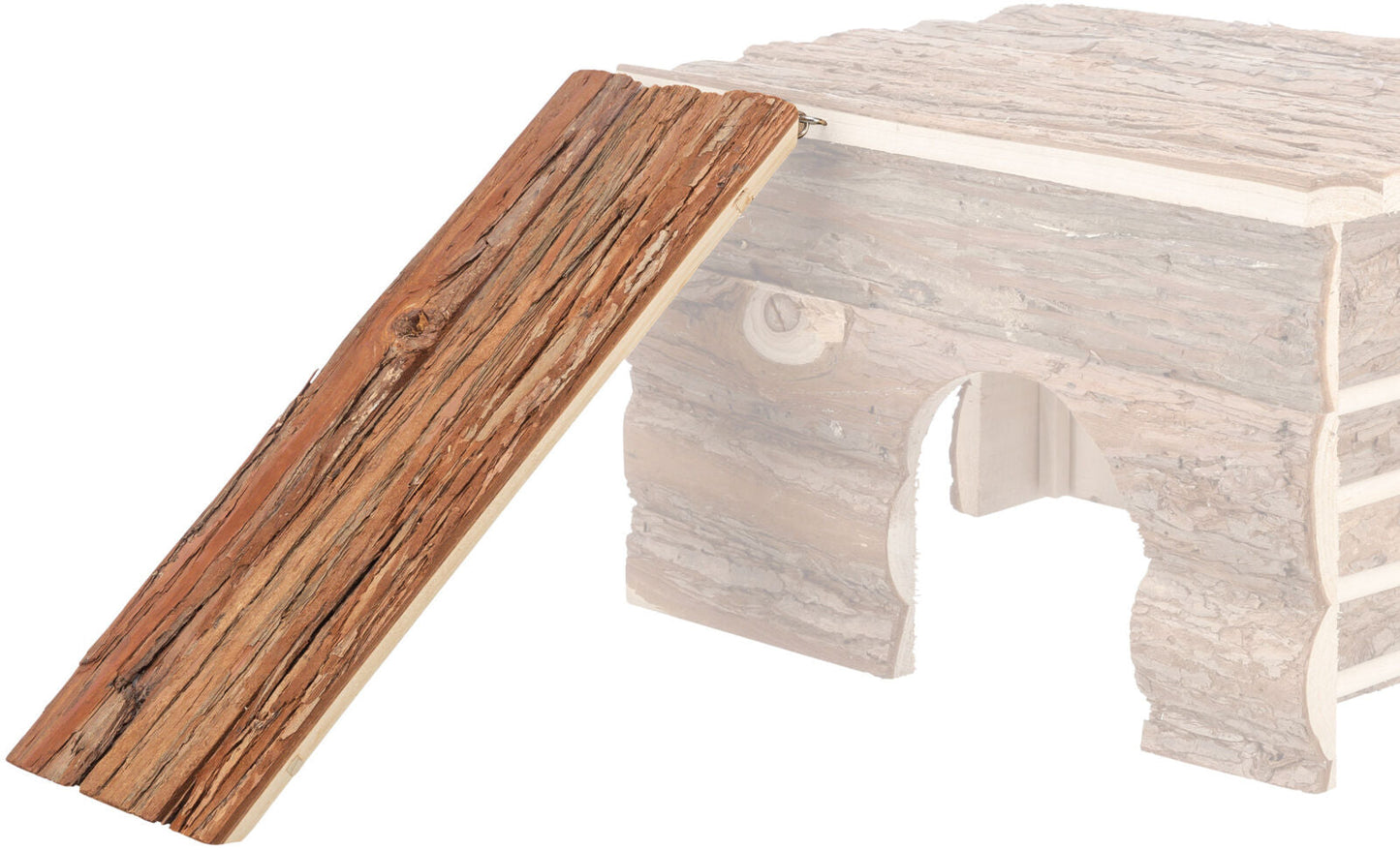 Trixie Ramp, rabbits/guinea pigs, bark wood, 15 Ç? 40 cm
