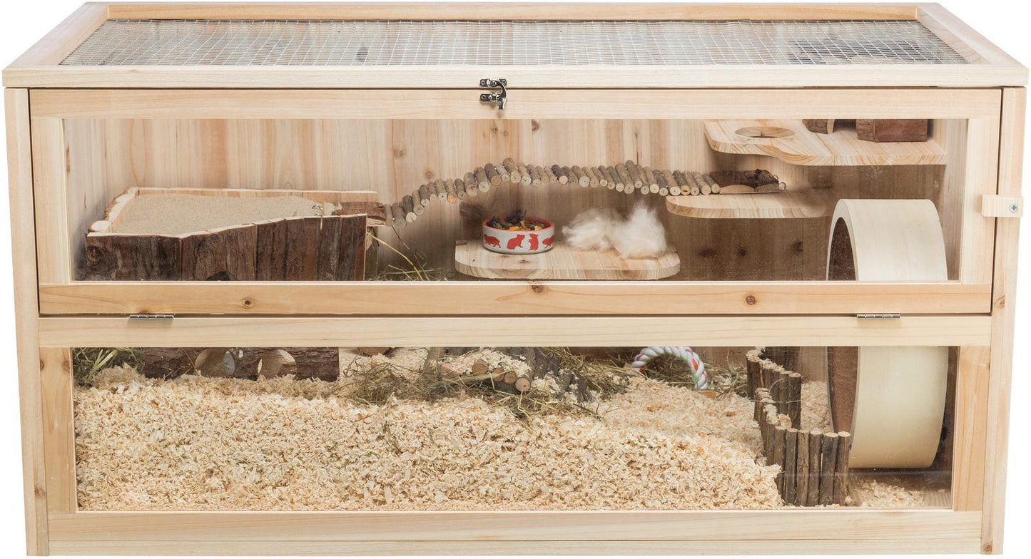 Trixie Rodent home wood, 100 X 50 X 50 cm.