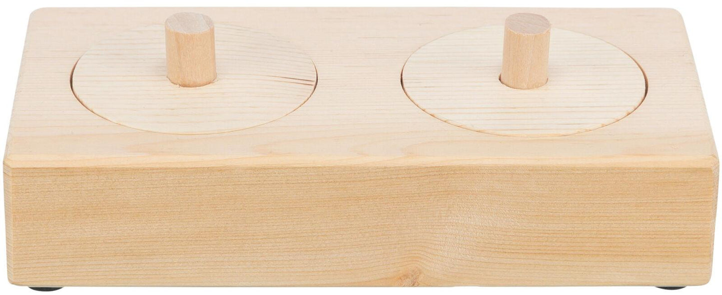 Trixie Snack box, wood, 14 x3 x7 cm.