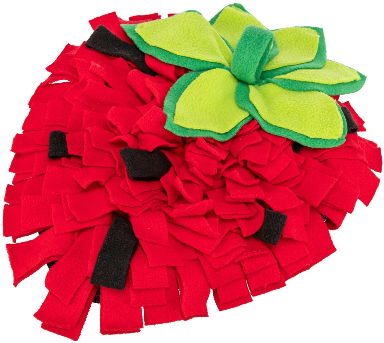 Trixie Strawberry sniffing carpet, 33 x 40 cm, red.