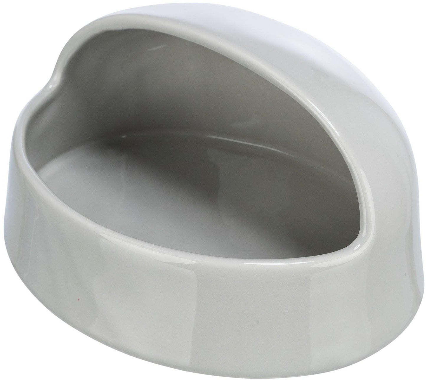 Trixie Sand bath degus/hamster ceramic, 20 X 10 X 16 cm, grey.