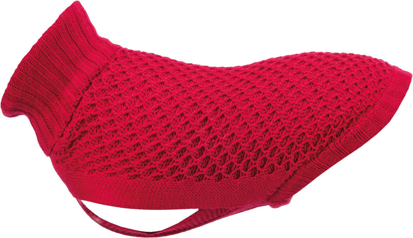 Trixie Norwood pullover, XXS: 21 cm, red.