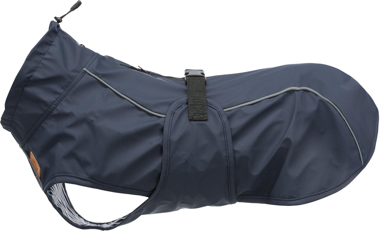 Trixie BE NORDIC Husum rain coat, XL: 80 cm, dark blue.