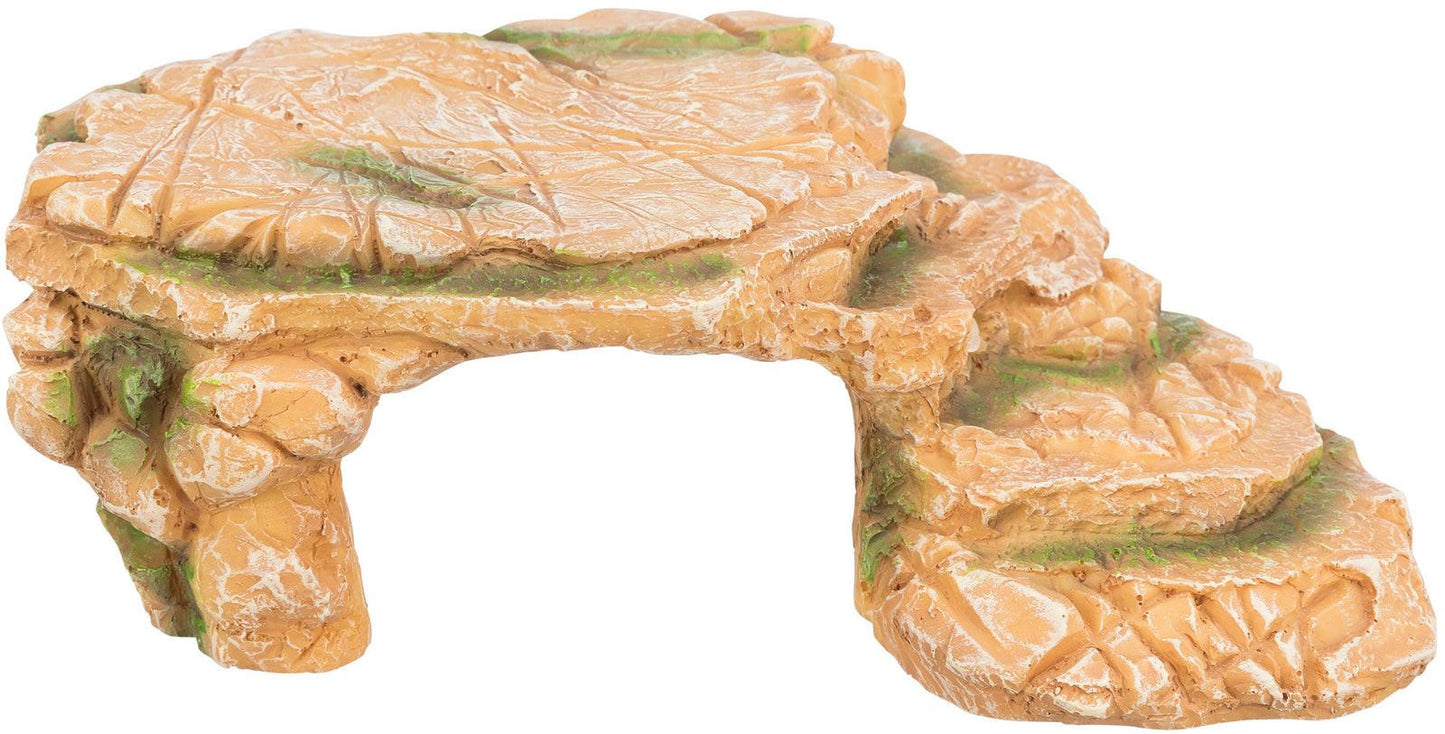 Trixie Rock plateau with cave polyester resin, 25 X 8 X 18 cm.