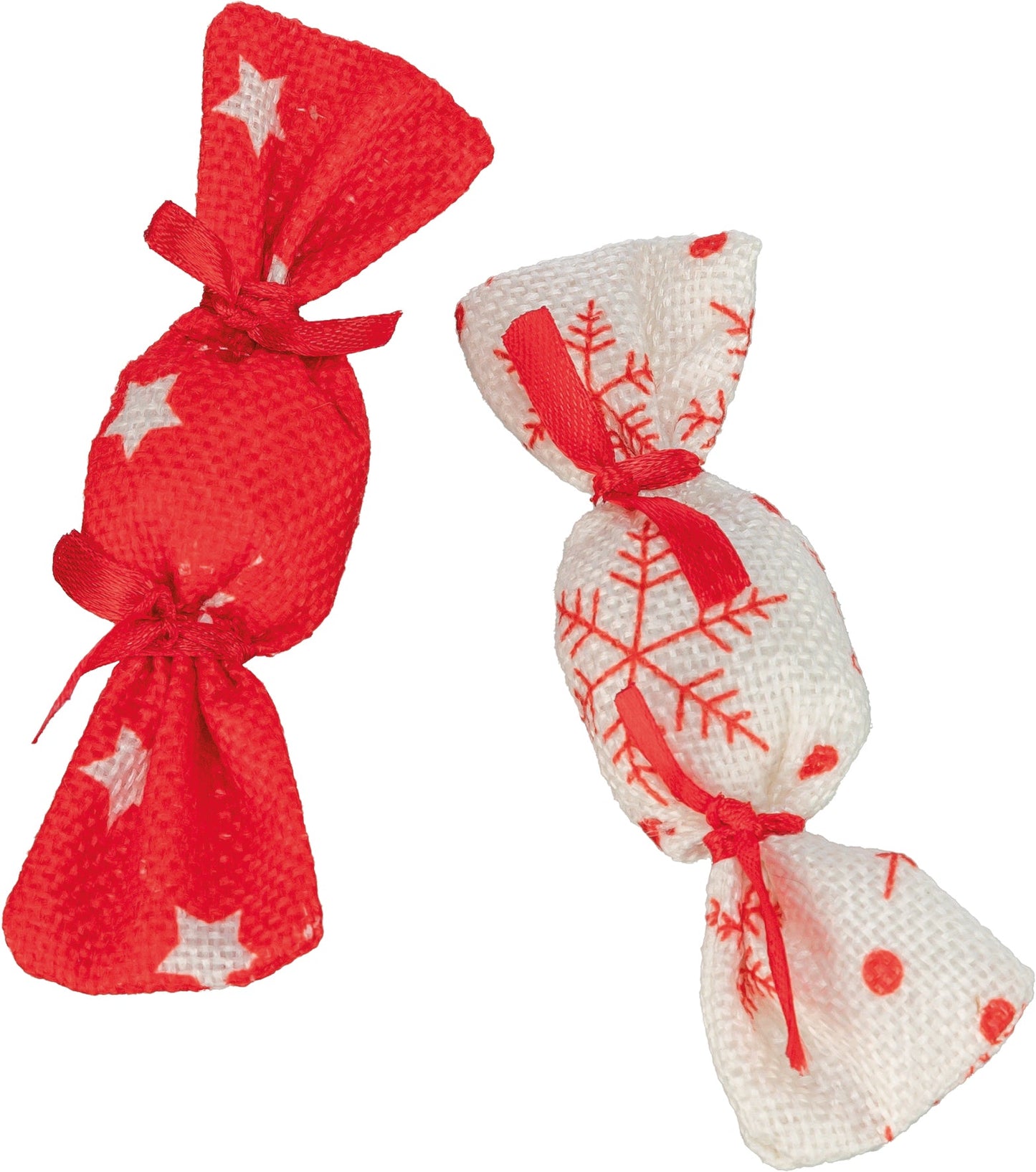 Trixie Xmas candy, 2 pcs., fabric, 11 cm