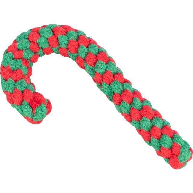 Trixie Xmas Playing Rope Candy cane, rope, 19 cm.