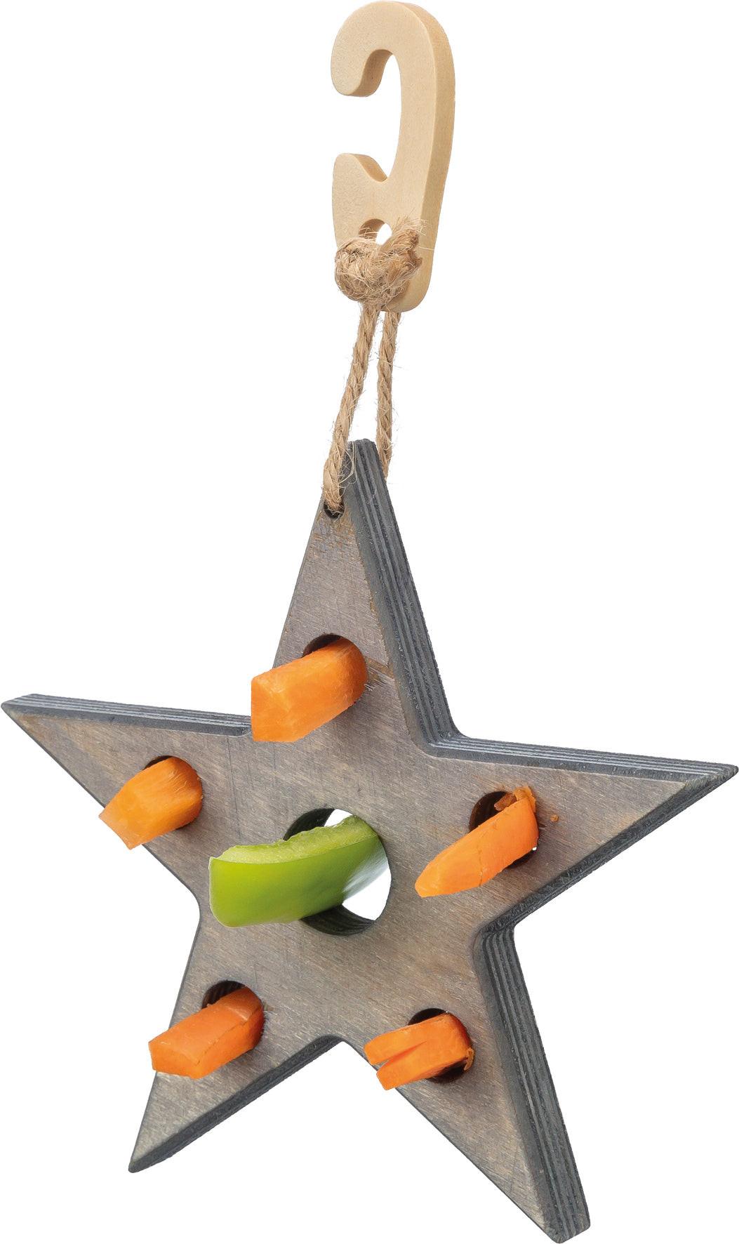 Trixie Play and snack star, 14 x 17 cm, grey.