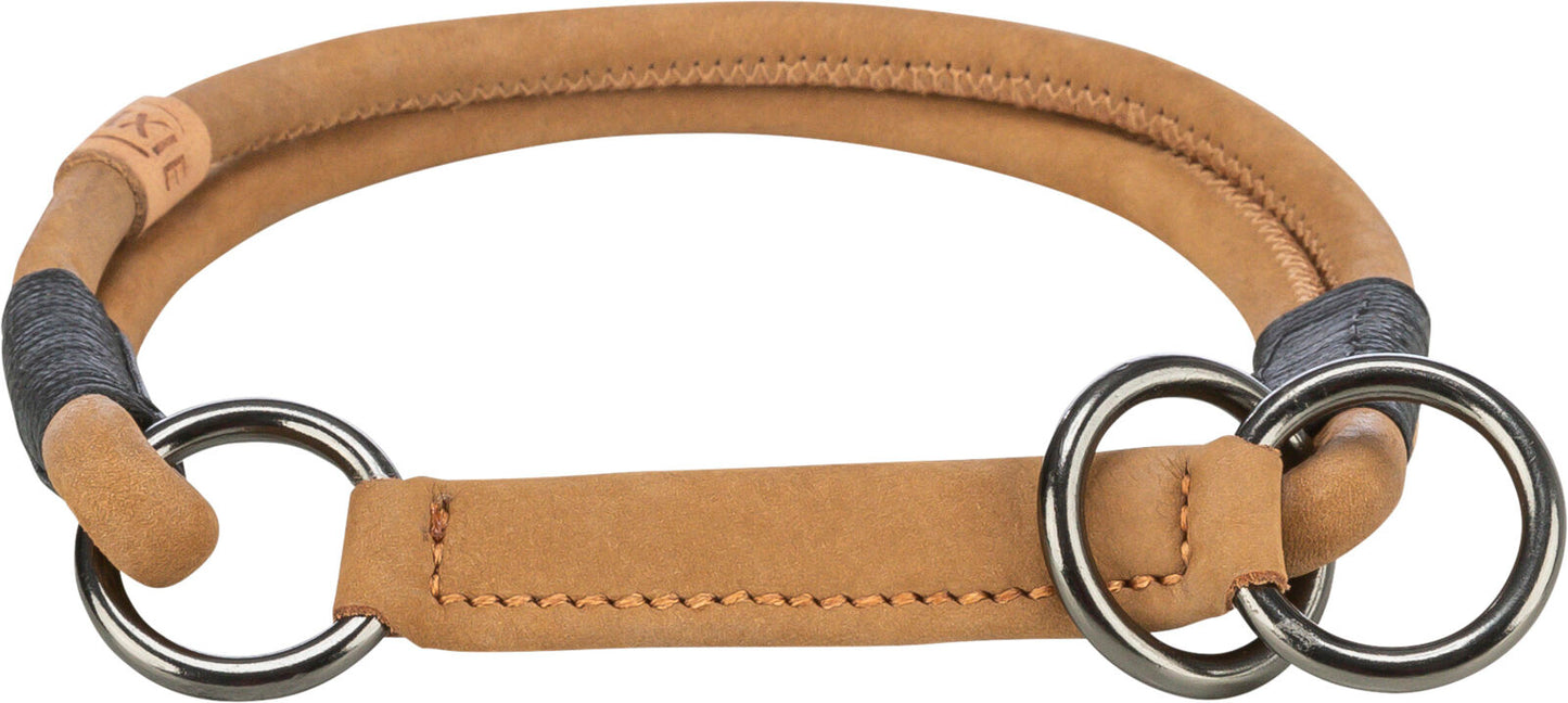 Trixie BE NORDIC semi-choke, leather, L: 50 cm/Ç÷ 10 mm, brown
