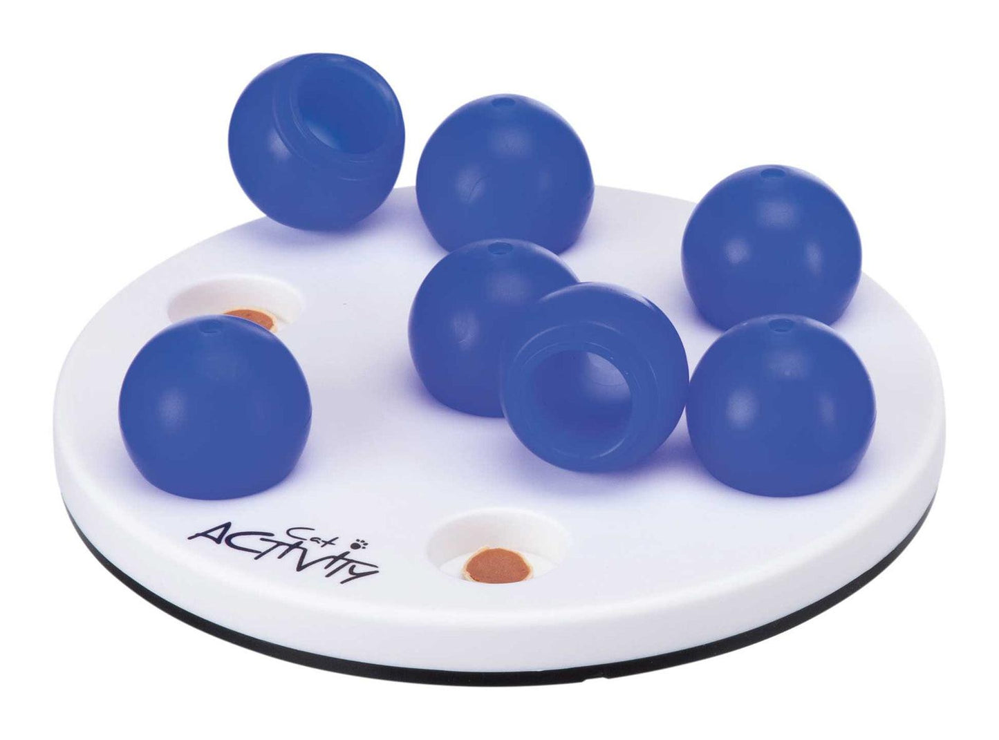 Trixie Cat Activity Solitaire, diam. 20 cm, white/blue.