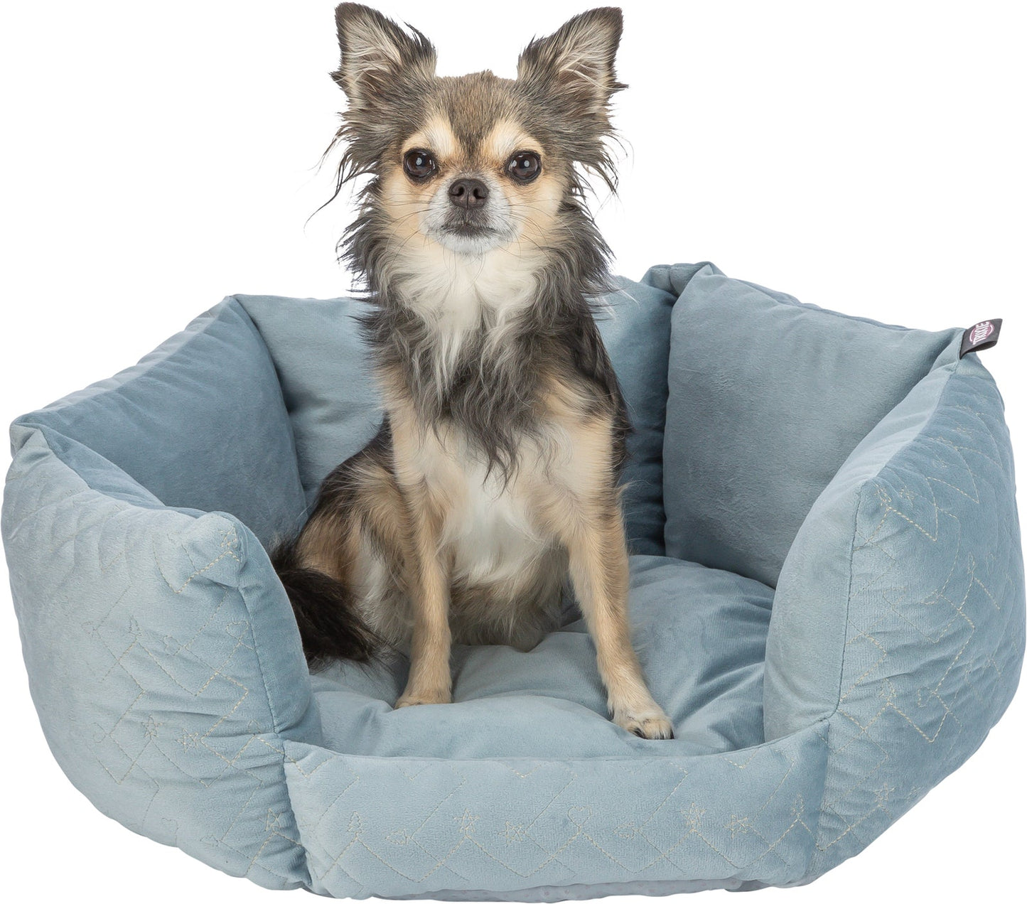 Trixie Natalya bed, round, diam. 50 cm, ice blue