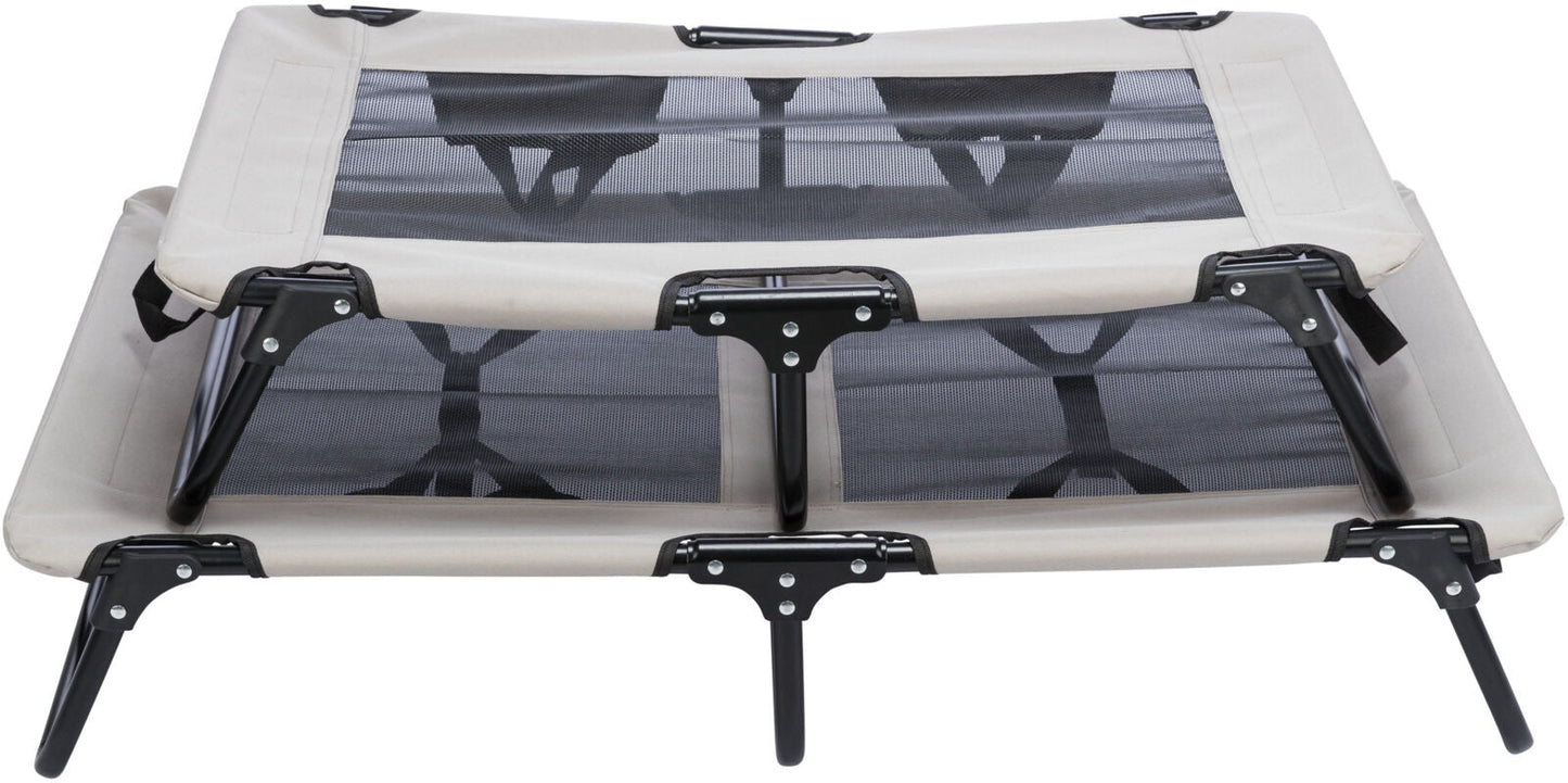 Trixie Dog lounger, 120 x 19 x 70 cm, beige/black