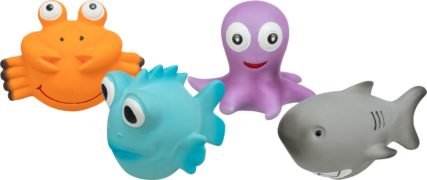 Trixie Sea animals, latex, 9–12 cm, sorted